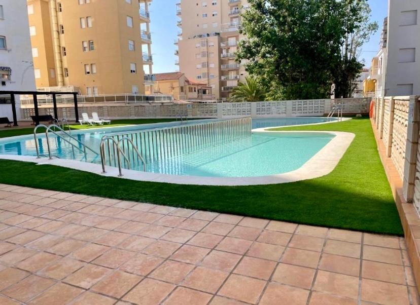 Apartamento Bonaire-Primera Linea Playa Playa de Gandia Extérieur photo